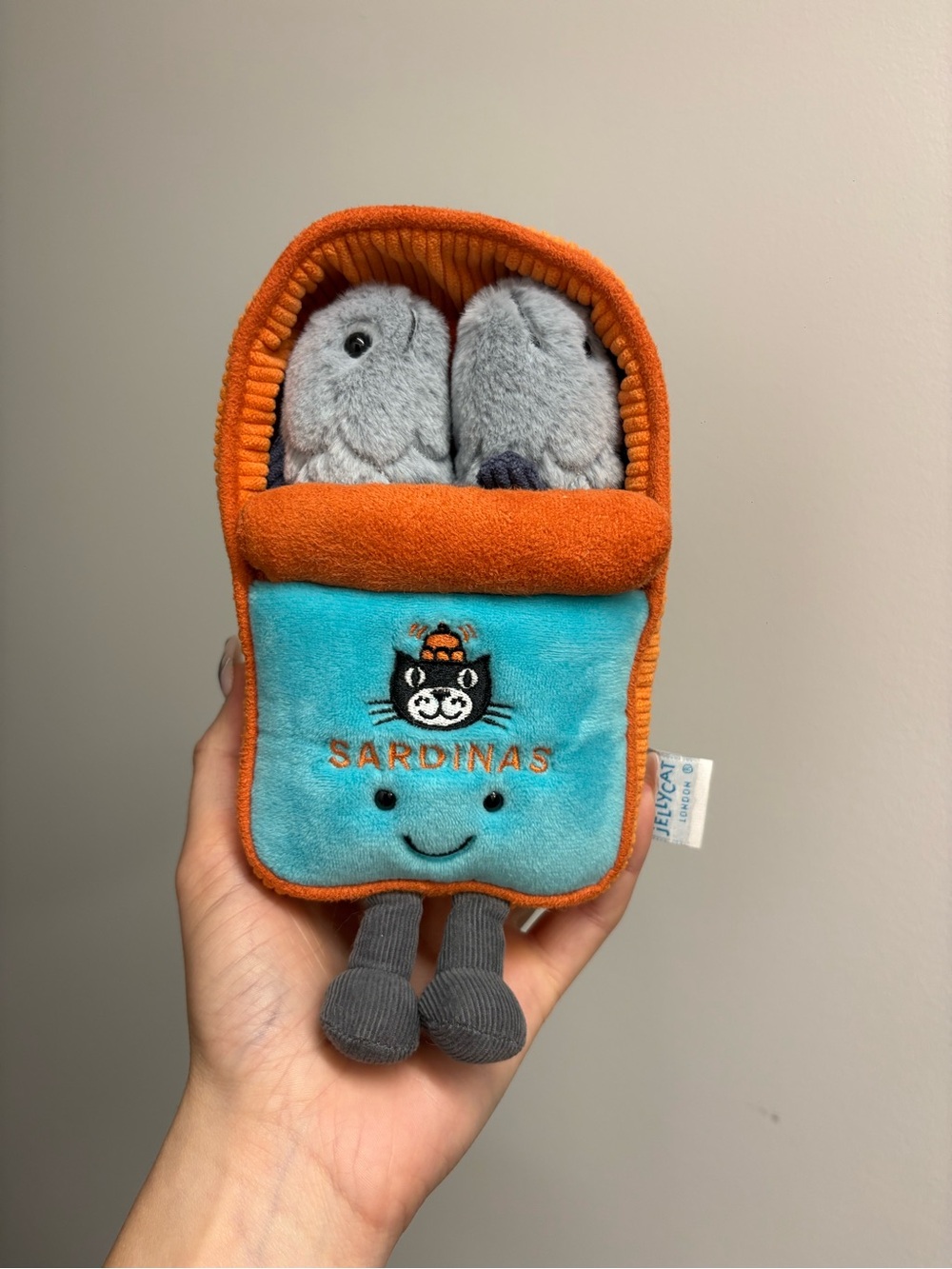 sardines jellycat